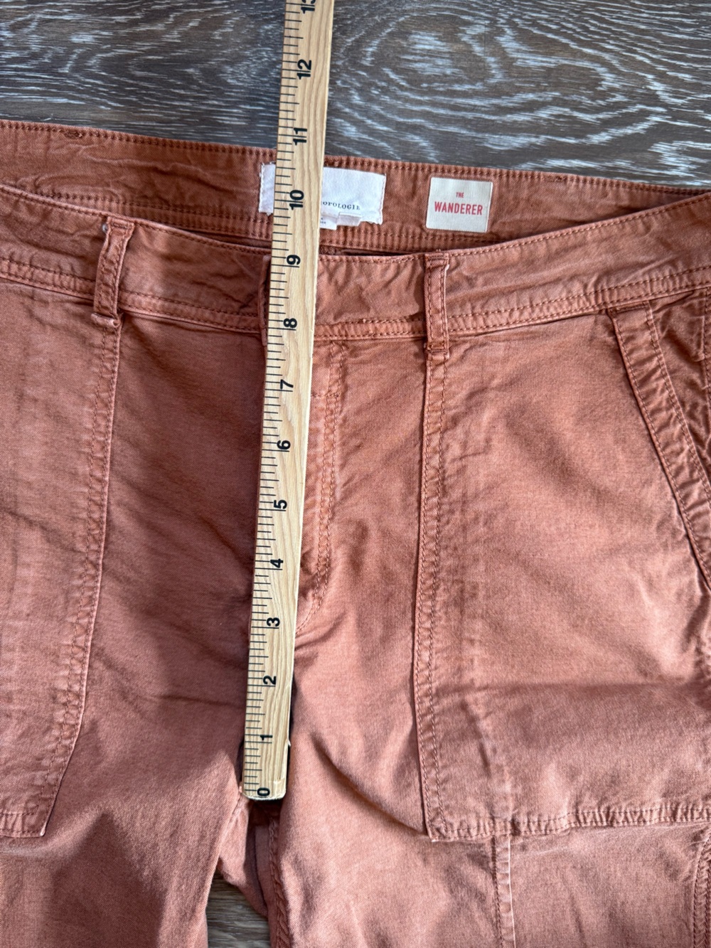 Anthropologie The Wanderer Pants in Burnt Sienna Sz 30 - Picture 6 of 13